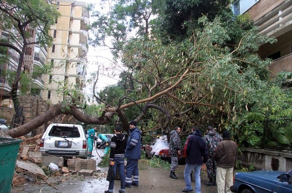 Storm hits Lebanon